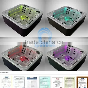 2014(A520) Newest Europe Luxury Jets TV Outdoor Spa Hot Tub Jakuzi Function Spa thumbnail-1