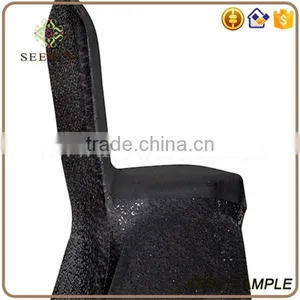 Hot Sale Spandex Sequin Chair Cover thumbnail-4