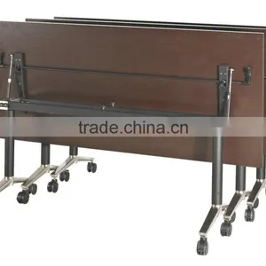 Quality Modern Simple Folding Movable Conference Table Tradining Table LQ-CFT004 thumbnail-2