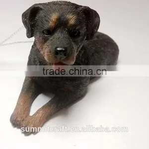 Rottweiler Dog Romania Resin Christmas Tree Decoration thumbnail-1