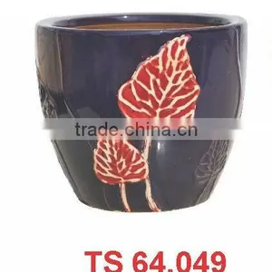 Vietnam Indoor Ceramic Flower Pots thumbnail-6