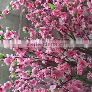 Artificial Cherry Flower Tree Artificial Tree Silk Cherry Branch Home Decoration Faux Cherry Blossom thumbnail-6