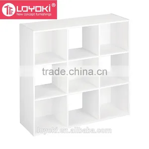9-Cube Storage Bookcase, 12 by 12-Inch Storage Organizer thumbnail-4
