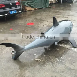Fiberglass Shark Statue Figurine thumbnail-6