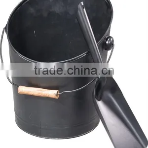 High Quality Metal Coal Bucket_OEM Service Garden Sundries Collector thumbnail-1