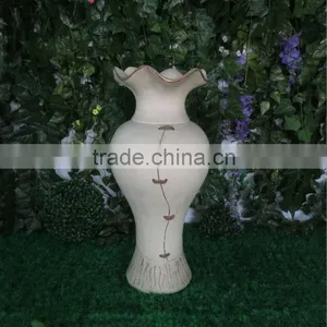 Home Decor Antique Fiberglass Flower Vase thumbnail-1