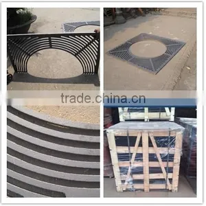 Corrosion Resistant Square Cast Iron Tree Grating thumbnail-5