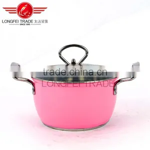 Non-stick Stock Pot/soup Stock Pot/stainless Stee Colorful Stock Pot thumbnail-3