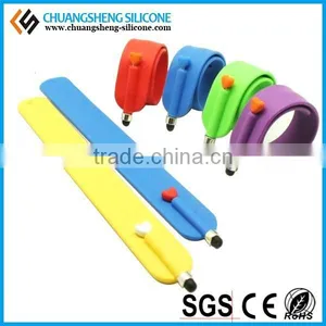 Silicone Slap Band With Touch Pen for Digital Phone thumbnail-6