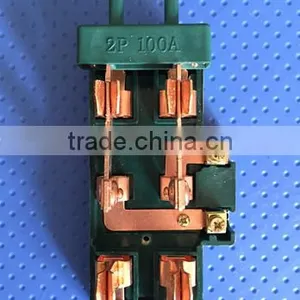 2P 30A/60A/100A 2 Poles Double Throw Bakelite Knife Switch thumbnail-4