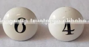New Mix Design Fine Hand Painted Numeric Cabinet Knobs thumbnail-1