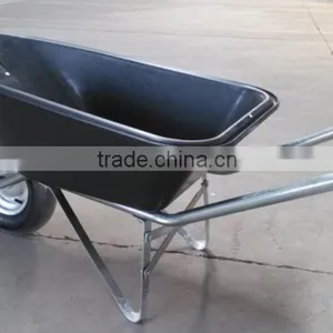 High Quality Plastic PP Tray Wheel Barrow Manufacture WB5600 thumbnail-2