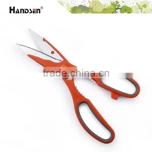 8-1/2" TPR Soft Grip Handle Durable Blade Kitchen Use Scissors thumbnail-2
