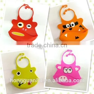 Hot Selling Latest Design Baby Bib, Waterproof Soft Silicone Baby Bib,2015 New Style Custom Printing Bib thumbnail-1