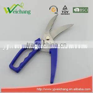 WCJ653 Premium Stainless Steel Chicken Bone Scissors Kitchen Scissors Professional Poultry Shears for Chef thumbnail-3