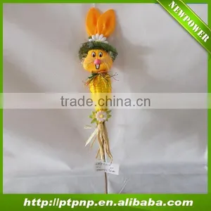 Rabbit Design Scarecrows With Stick for Halloween thumbnail-1