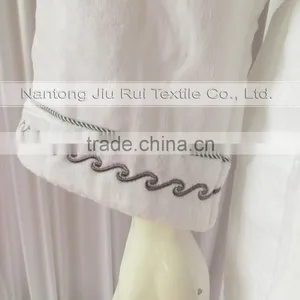 Women Men Bathrobe Winter Robe Loose Long Sleeves Coral Fleece Bathrobes Spa Shawl Unisex Pajama Nightdress Sleep Dress thumbnail-3