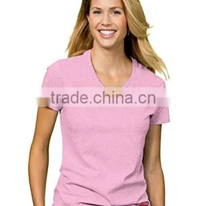 New Fashion V Round Collar T Shirt V-neck T-shirt OEM ODM Offered thumbnail-6