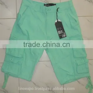 MENS EXCLUSIVE 9 PKT CARGO SHORTS (Garment Stock Lots / Apparel Stock / Stocklots / Garment Apparel From Sri Lanka / Bangladesh) thumbnail-6