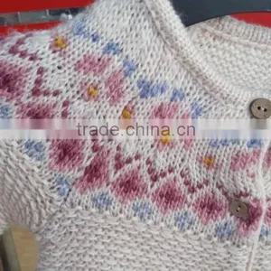 0-3years Kids Cardigan Knitting Sweater (KS1072) thumbnail-4