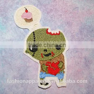 Custom High Quality Embroidered Small Patch for Clothes Embroidery Patch Made in China Choose Size/color thumbnail-3