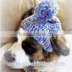 Ponpon Muffler Knit Pet Clothes For Dog Hat Dog Product thumbnail-1