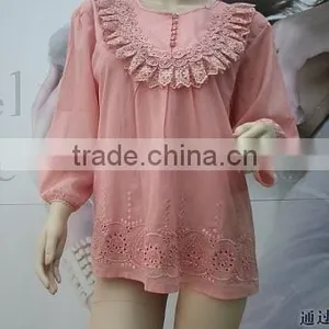 Malaysia Fashion Cotton Lady Blouse thumbnail-1