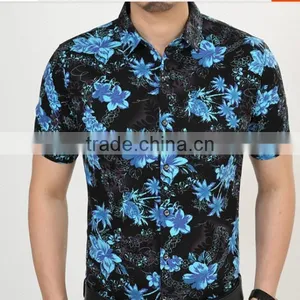 Latest Hawaiian Casual Shirt for Men Designer Shirt thumbnail-1