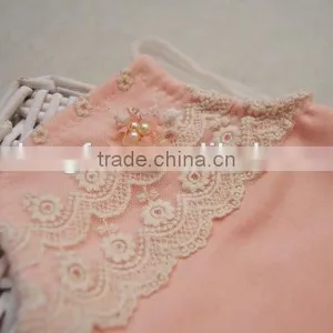 Newborn Baby Girls Lace Rompers Pink Cute Clothes Vintage Lace Rompers thumbnail-3
