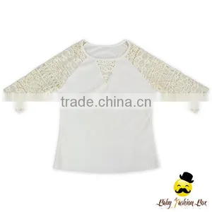 Bohemia Style Transparent Lace Floral Half Sleeve Plain Gray Cotton Harem Raglan Shirt Top Blouse thumbnail-1