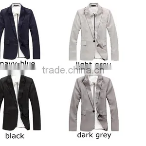 2016 New Arrival Hot Sale Cheap Price Men Blazer Designs thumbnail-6