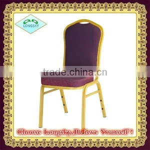 High Quality Hot-Sell Cheap Classic Design Old Fashion Banquet Stacking Chairs thumbnail-1
