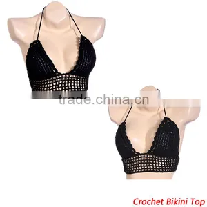 Personalized Summer Crochet Bikini Top thumbnail-5