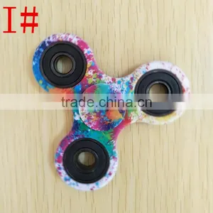2017 Best Selling Toy Triangle Multicolor ABS Fidget Spinner thumbnail-1
