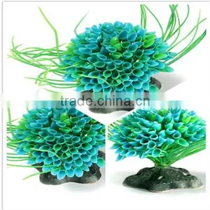 2016 New Hot Sale Artificial Water Green Plant Simulation Water Grass for Fish Tank Aquarium Plastic Decor Ornament thumbnail-1