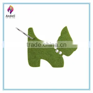 Customized Car Key Holder for Promotion Wool Felt Keyring thumbnail-1