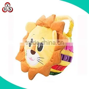 Kids Funny Fabric Musical Farmyard Cube Toy With Squeak Inside thumbnail-5