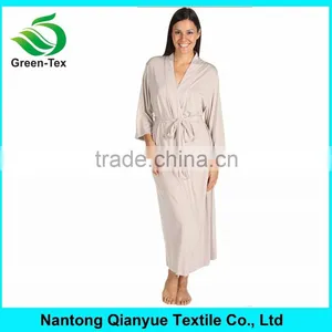 Bridesmaid Custom Bath Robe Women's Modal Robe Rhinestone Wholesale thumbnail-1