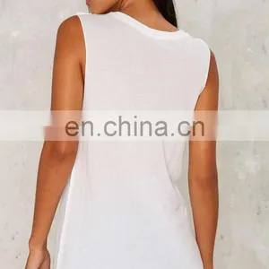 China Custom Tiger Print Design Ladies White Print T-shirt thumbnail-4