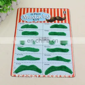 Novelty Fake Tash False Fancy Dress Party Mustache thumbnail-1