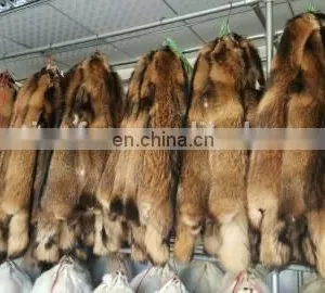 High Quality Genuine Raccoon Fur Skin for Coat /garment thumbnail-5