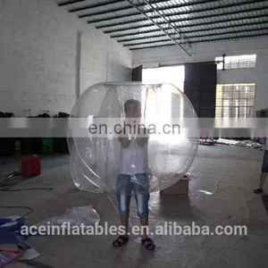 Stock ! Inflatable Transparent Body Zorb Soccer Ball People Zorbing Inside Ball thumbnail-6
