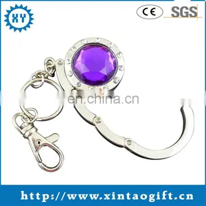 Custom Design Metal Bag Hanger Keychain thumbnail-1