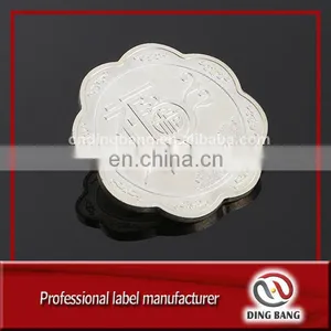 Top Quality Fast Delivery Custom Made Accepted High Technics Double Side Embossed Logo Fantastic Souvenir Sliver Flower Coin thumbnail-1
