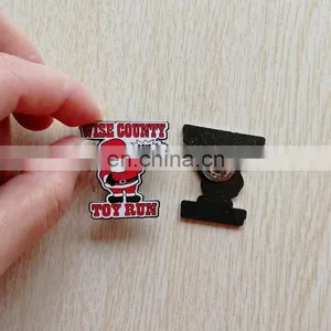 2017 Wise County Toy Run Santa Claus Metal Lapel Pin thumbnail-1