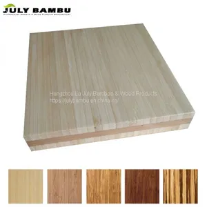 High Quality Solid Bamboo Table Top Use For Waterproof Kitchen Cabinets Price thumbnail-5