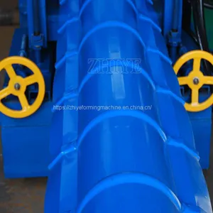 CE Standard PPGI Steel Ridge Cap Roll Forming Machine thumbnail-3