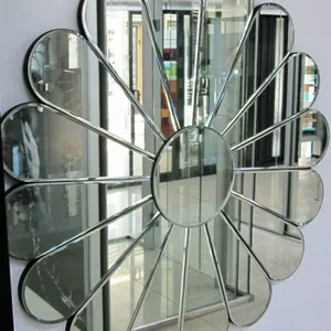 Wholesale Wall Bathroom Decorative Assembled Aluminum Mirror thumbnail-2