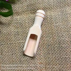 Wooden Powder Spoon, Made of Chinese Cherry , Used for Spice Measurement thumbnail-3