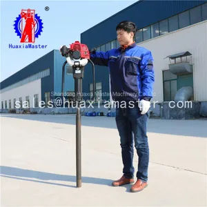 Simple in Operation Gasoline Power Soil Drilling Rig Safe Soil Core Drill Machine QTZ-1 Drill Rig Equipment thumbnail-2
